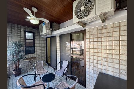 Varanda da sala de apartamento para alugar com 2 quartos, 80m² em Copacabana, Rio de Janeiro