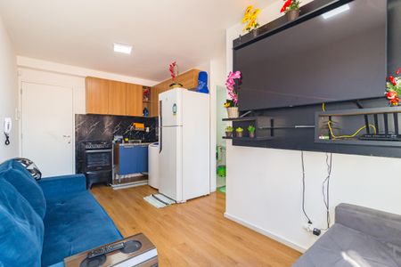 Sala de apartamento para alugar com 2 quartos, 34m² em Brás, São Paulo