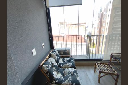 Studio à venda com 40m², 1 quarto e sem vaga Studio à venda com 40m², 1 quarto e sem vagaVaranda