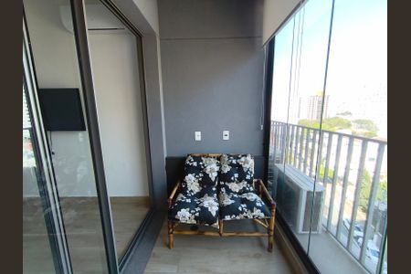 Studio à venda com 40m², 1 quarto e sem vaga Studio à venda com 40m², 1 quarto e sem vagaVaranda