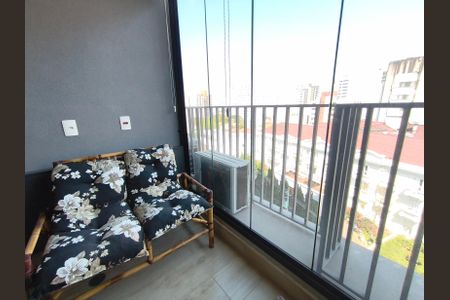Studio à venda com 40m², 1 quarto e sem vaga Studio à venda com 40m², 1 quarto e sem vagaVaranda