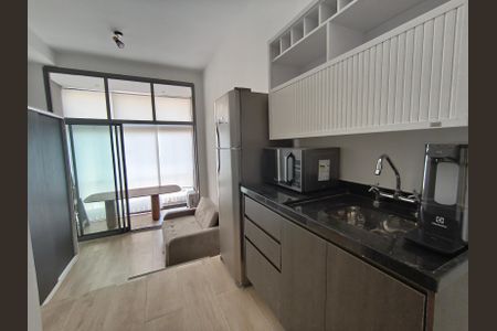 Studio à venda com 26m², 1 quarto e sem vaga Studio à venda com 26m², 1 quarto e sem vagaCozinha