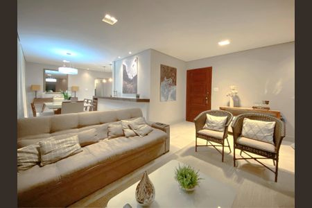 Sala de Estar de apartamento à venda com 4 quartos, 135m² em Sion, Belo Horizonte
