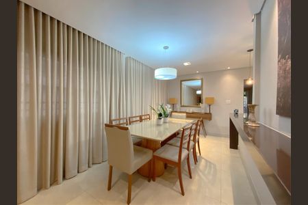 Sala de Jantar de apartamento à venda com 4 quartos, 135m² em Sion, Belo Horizonte