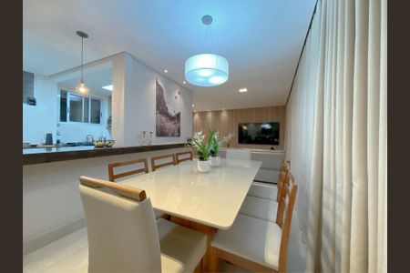 Sala de Jantar de apartamento à venda com 4 quartos, 135m² em Sion, Belo Horizonte