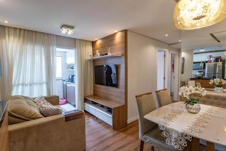 Sala  de apartamento à venda com 3 quartos, 67m² em Centro, Diadema