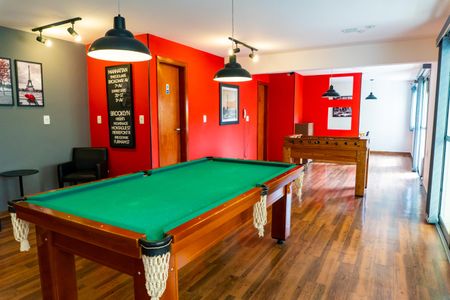 Apartamento à venda com 38m², 1 quarto e 1 vaga Apartamento à venda com 38m², 1 quarto e 1 vagaÁrea comum - Sala de Jogos