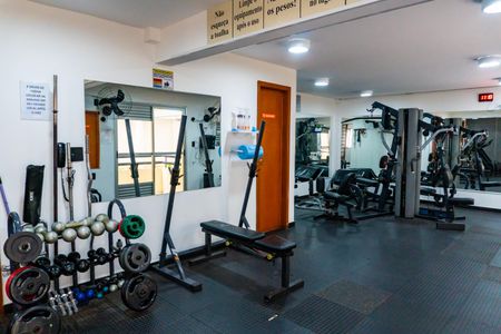 Apartamento à venda com 38m², 1 quarto e 1 vaga Apartamento à venda com 38m², 1 quarto e 1 vagaÁrea comum - Academia