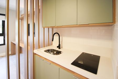 Studio de kitnet/studio para alugar com 1 quarto, 27m² em Indianópolis, São Paulo
