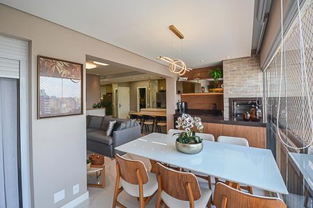 Apartamento à venda com 116m², 3 quartos e 2 vagasVaranda gourmet