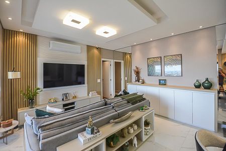 Sala de apartamento à venda com 3 quartos, 116m² em Baeta Neves, São Bernardo do Campo