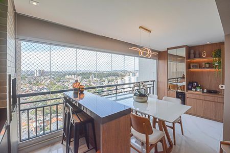 Varanda gourmet de apartamento à venda com 3 quartos, 116m² em Baeta Neves, São Bernardo do Campo