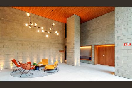 Studio para alugar com 27m², 1 quarto e sem vagaHall do predio