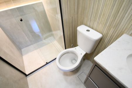 Apartamento à venda com 104m², 3 quartos e 2 vagasBanheiro da Suíte 3