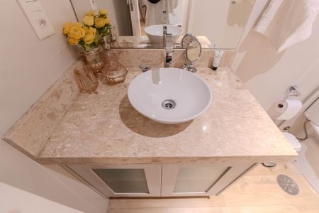 Apartamento à venda com 45m², 1 quarto e 1 vaga Apartamento à venda com 45m², 1 quarto e 1 vagaBanheiro Social