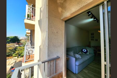 Apartamento à venda com 55m², 1 quarto e 1 vagaVaranda da Sala