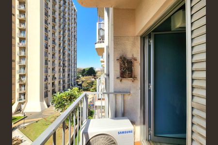 Apartamento à venda com 55m², 1 quarto e 1 vagaVaranda do quarto