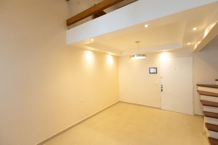 Sala de apartamento à venda com 1 quarto, 50m² em Brooklin, São Paulo