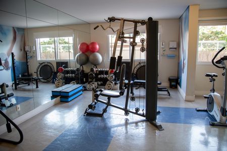 Apartamento à venda com 62m², 2 quartos e 2 vagas Apartamento à venda com 62m², 2 quartos e 2 vagasÁrea comum - Academia