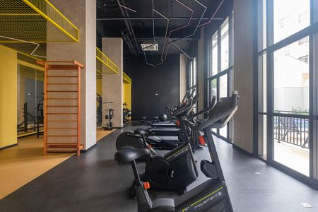 Studio para alugar com 24m², 1 quarto e sem vagaAcademia