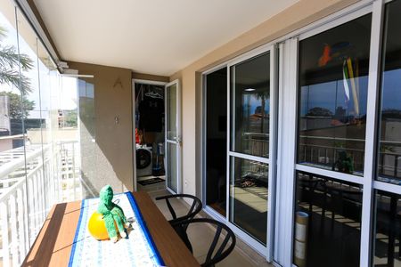 Varanda da Sala de apartamento à venda com 2 quartos, 62m² em Vila Sonia, São Paulo