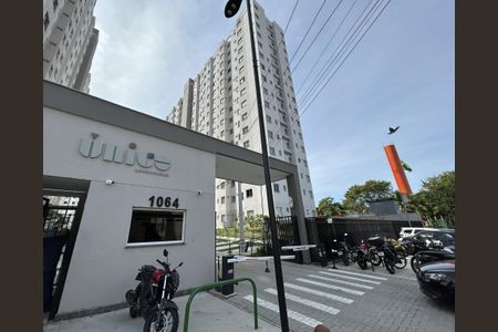 Apartamento à venda com 40m², 2 quartos e 1 vagaFachada e portaria