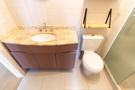 Apartamento para alugar com 43m², 1 quarto e 1 vaga Apartamento para alugar com 43m², 1 quarto e 1 vagaBanheiro Social