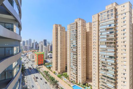 Vista da Varanda da Sala de apartamento à venda com 2 quartos, 67m² em Jardim das Acacias, São Paulo