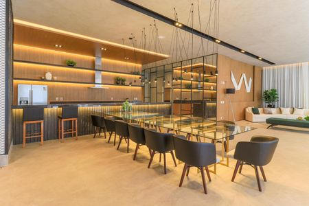 Apartamento à venda com 67m², 2 quartos e 1 vagaÁrea comum - Salão de festas