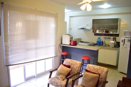 Sala de apartamento para alugar com 1 quarto, 49m² em Subsetor Sul - 7 (s-7), Ribeirão Preto