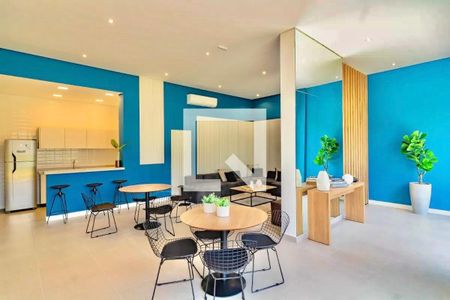 Apartamento à venda com 34m², 1 quarto e sem vaga Apartamento à venda com 34m², 1 quarto e sem vagaÁrea comum - Salão de festas