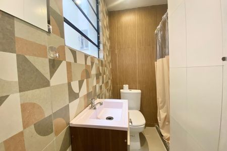 Apartamento para alugar com 55m², 1 quarto e sem vagaBanheiro social