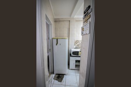 Sala de apartamento para alugar com 1 quarto, 44m² em Aviação, Praia Grande