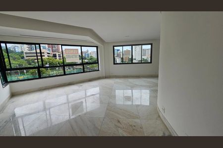 Sala de apartamento à venda com 4 quartos, 178m² em Serra, Belo Horizonte