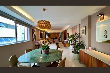 Sala de apartamento à venda com 3 quartos, 151m² em Lourdes, Belo Horizonte