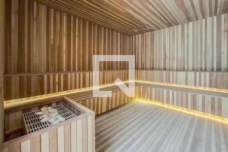 Studio à venda com 27m², 1 quarto e sem vaga Studio à venda com 27m², 1 quarto e sem vagaSauna