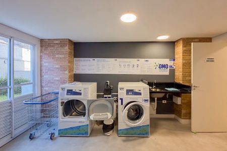 Apartamento para alugar com 39m², 2 quartos e sem vagaLavanderia