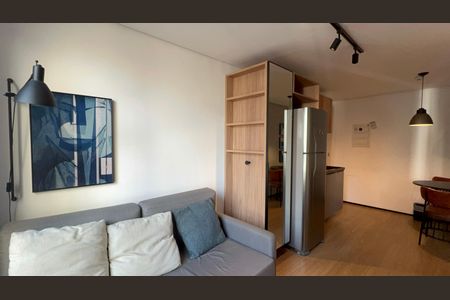 Sala de apartamento à venda com 1 quarto, 32m² em Pinheiros, São Paulo