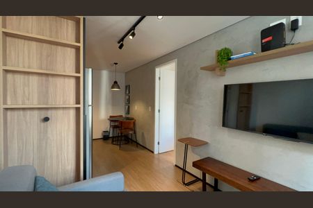 Apartamento à venda com 32m², 1 quarto e sem vaga Apartamento à venda com 32m², 1 quarto e sem vagaSala