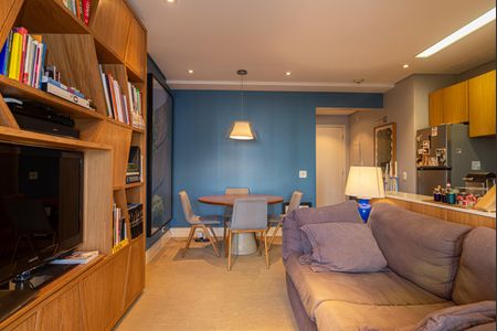 Sala de apartamento para alugar com 1 quarto, 55m² em Cerqueira César, São Paulo