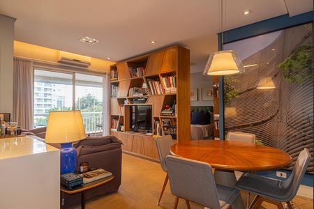 Sala de apartamento para alugar com 1 quarto, 55m² em Cerqueira César, São Paulo