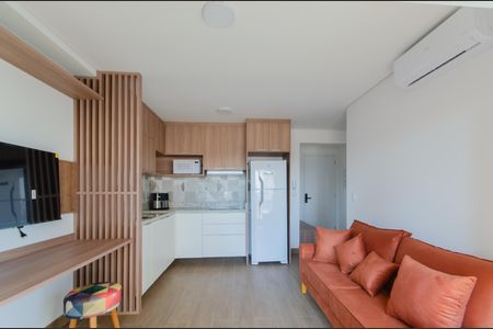 Sala de apartamento para alugar com 2 quartos, 43m² em Vila Dom Pedro I, São Paulo