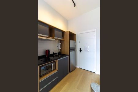 Studio à venda com 26m², 1 quarto e sem vaga Studio à venda com 26m², 1 quarto e sem vagaCozinha