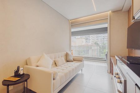 Sala de apartamento à venda com 1 quarto, 45m² em Jardim Paulista, São Paulo
