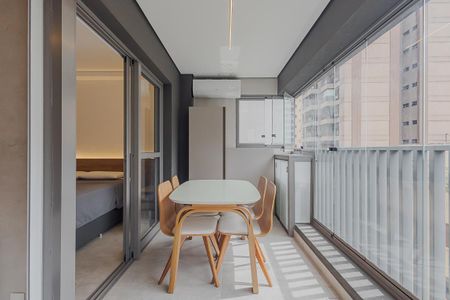 Apartamento à venda com 45m², 1 quarto e 1 vagaVaranda