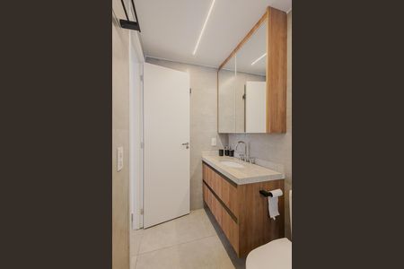 Apartamento à venda com 45m², 1 quarto e 1 vagaBanheiro da Suíte