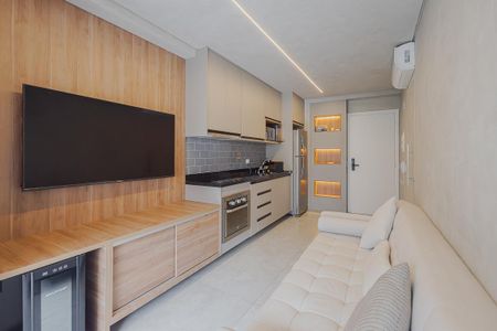 Sala de apartamento à venda com 1 quarto, 45m² em Jardim Paulista, São Paulo