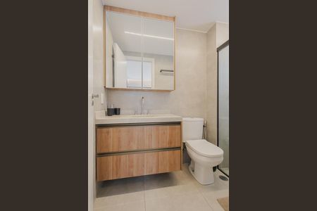 Apartamento à venda com 45m², 1 quarto e 1 vagaBanheiro da Suíte