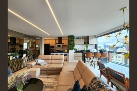 Apartamento à venda com 134m², 2 quartos e 2 vagasSala