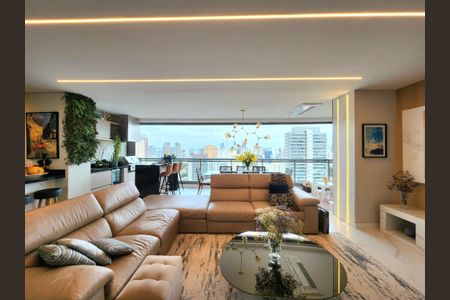 Sala de apartamento à venda com 2 quartos, 134m² em Vila Nova Conceição, São Paulo